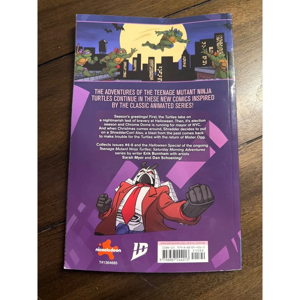 TMNT Saturday Morning Adventures Vol 3 TPB Graphic Novel IDW 2024
